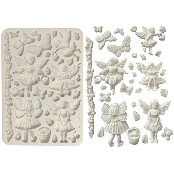 Silicone mold - Whispering Woods fairies - Stamperia