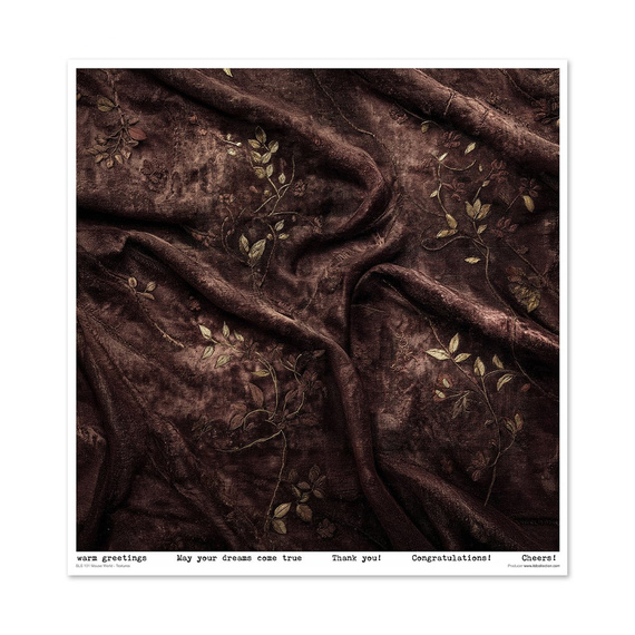 Set of scrapbooking papers 30x30 - Garden of Muses - Itd Collection