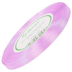 Violet satin ribbon 6mm - 32mb
