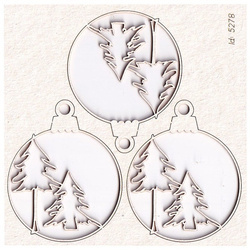 Chipboard - Winter at the gates - Baubles