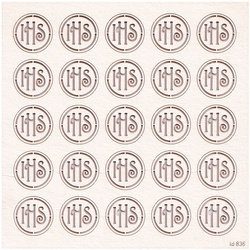 Chipboard Die Cut - Hosts 25pcs white - Scrapiniec