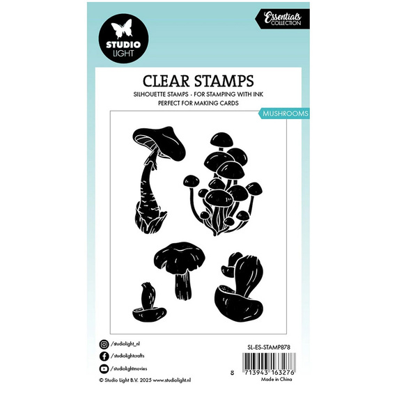 Transparent stamp - StudioLight - Mushrooms mushrooms