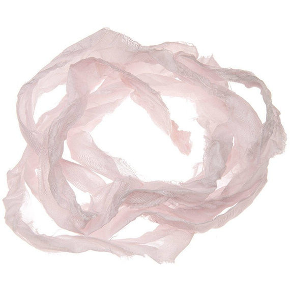 Vintage old fashion ribbon - pale pink