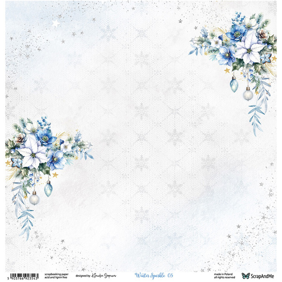 Scrapbooking paper 30x30 - ScrapAndMe - Oh, Baby  11/12