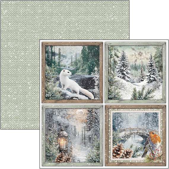 30x30cm paper set - Paterns Pad - Ciao Bella - Forest Tales