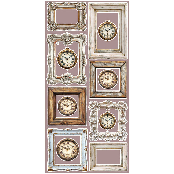 Time scrapbooking accessories set - Craft o'clock - Spring in Love