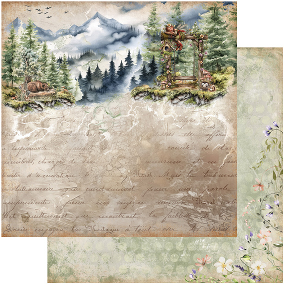 Set of 15x15 papers - Alchemy of Art - Friends of the Forest