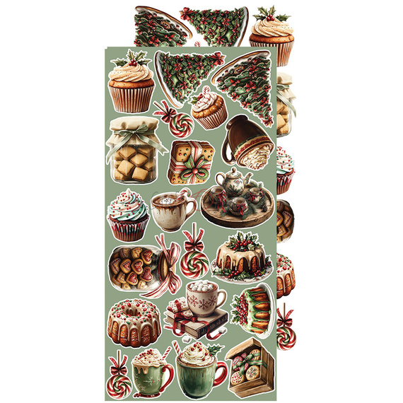 Scrapbooking paper set - Craft o'clock - Extras Set - Oh Christmas Night - Christmas