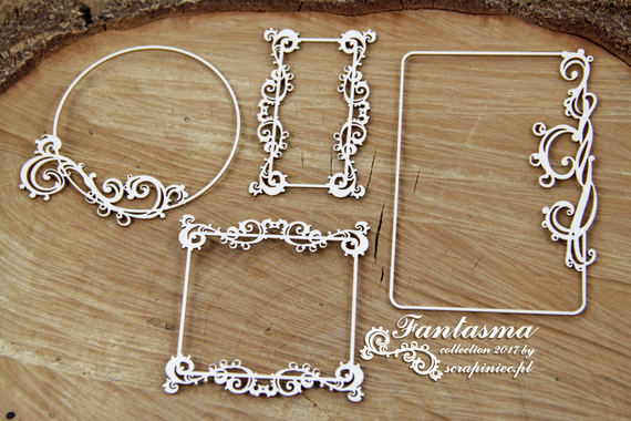 Chipboard - Fantasma - Small Frames 