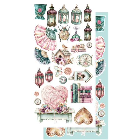 Set of 15x30 scrapbooking papers - Alchemy of Art - Dreamy Dreams