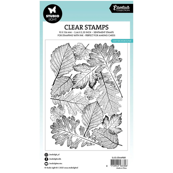 Transparent stamp - StudioLight - Leaf background leaves