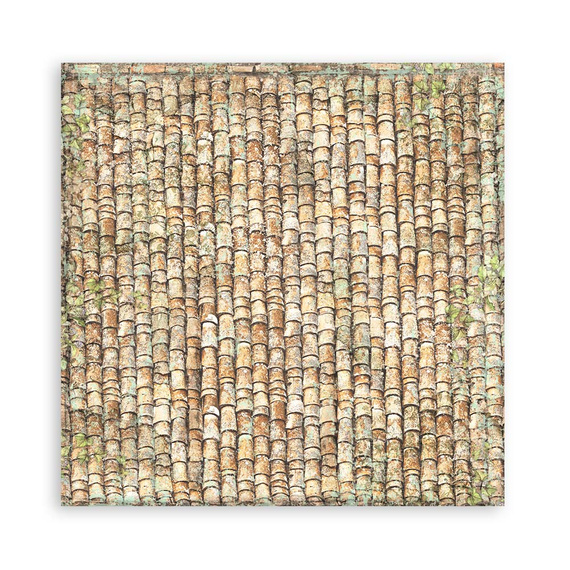 Set of 30x30 scrapbooking papers - Stamperia - House of Roses