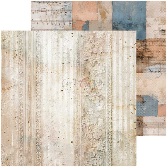 Set of scrapbooking papers 20x20 - Craft o'clock - Timeless Grace mix