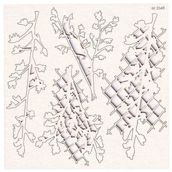 Chipboard plant decors big - Savage by Nature