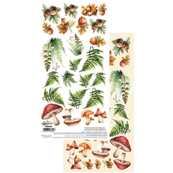 Paper for Scrabooking 15x30 - Alchemy of Art - Friends of the Forest