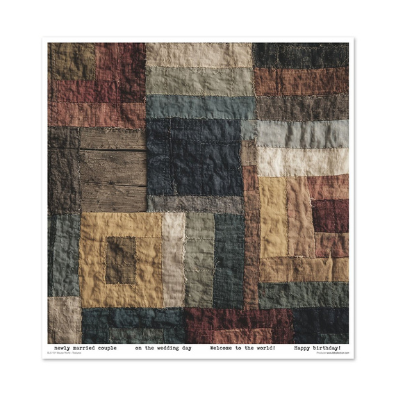 Set of scrapbooking papers 30x30 - Garden of Muses - Itd Collection