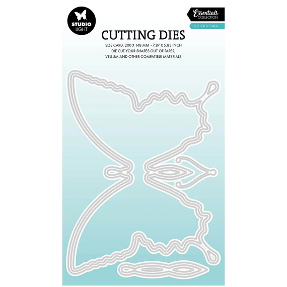 Cutting Die - StudioLight - Butterfly cardshape card base