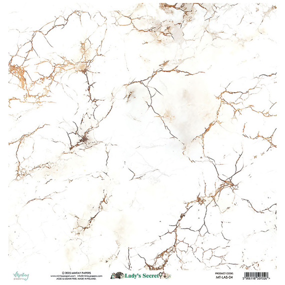 Scrapbooking paper 30x30 - Mintay - Lady's Secret 04