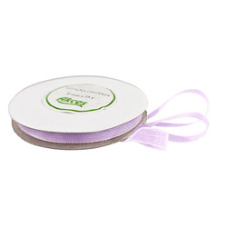 Ribbon organza lilac 6mm x 23m