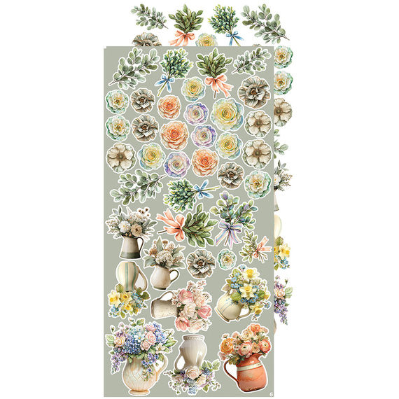 Time scrapbooking accessories set - Craft o'clock - Spring in Love