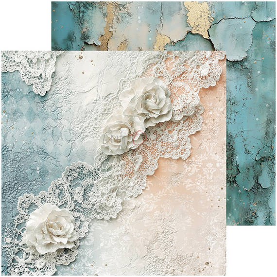 Set of scrapbooking papers 20x20 - Craft o'clock - Sprites of Harmony - BASIC