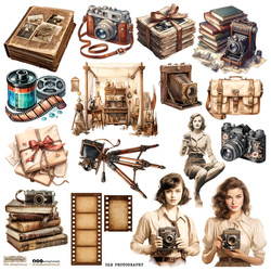 Stickers paper - ScrapLove - Old Photography 1