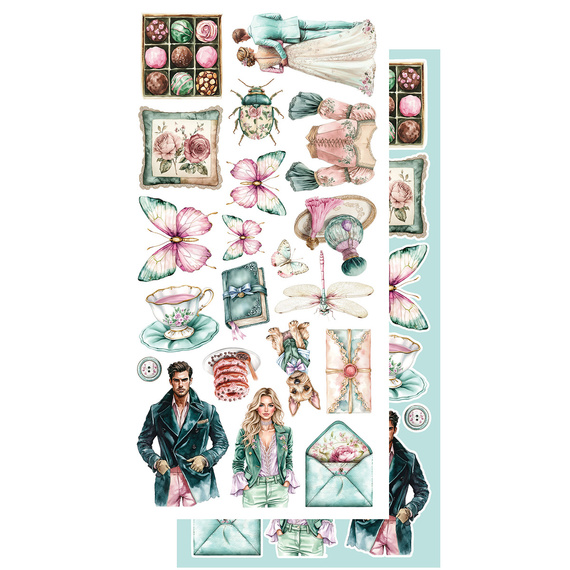 Set of 15x30 scrapbooking papers - Alchemy of Art - Dreamy Dreams