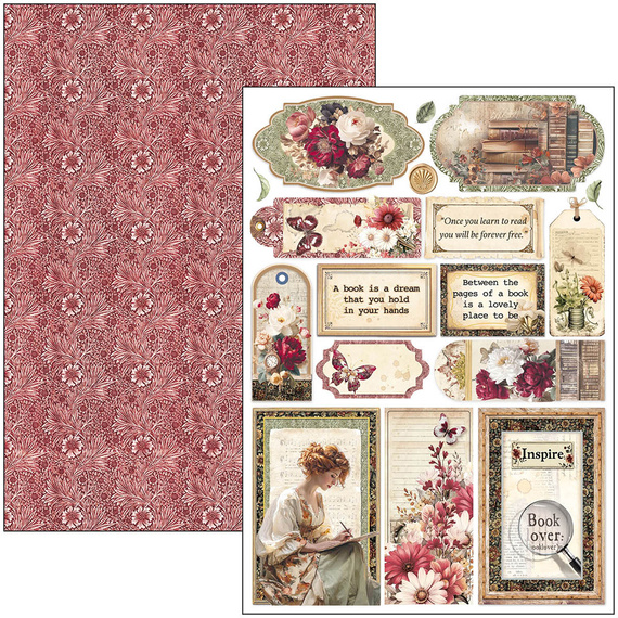 Set of scrapbooking papers A4 - Ciao Bella - Forest Tales