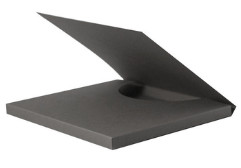 Box for chocolate 16,5 x 20 x 1,3 cm (Merci size) grey