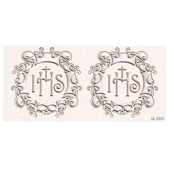 Chipboard - Host big 02 Innocence (2 pcs)  