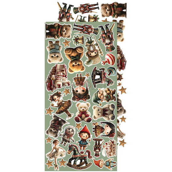 Scrapbooking paper set - Craft o'clock - Extras Set - Oh Christmas Night - Christmas