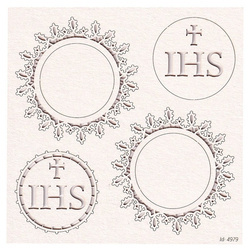 Chipboard - host big - 2 layers - Tatting Communion