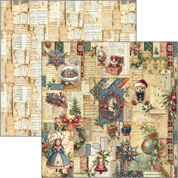 30x30cm paper set - Patterns Pad - Ciao Bella - Toy Shop