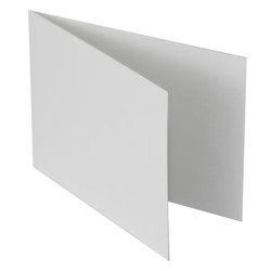 Card base - C6 - vertical - 11,4x16,2 - white