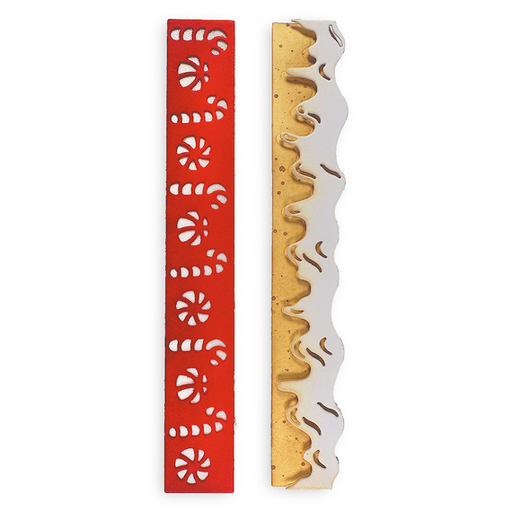 Cutting Die - Candy Christmas - Sweet Borders - Stamperia