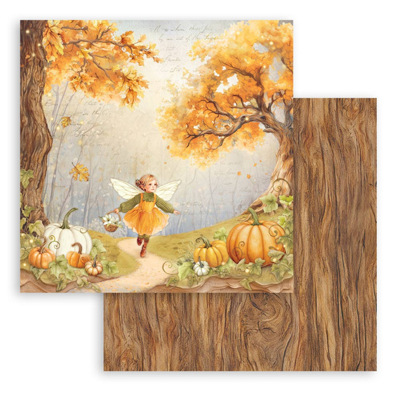 Scrapbooking Craft Papier Set 20x20 - Stamperia -  Whispering Woods