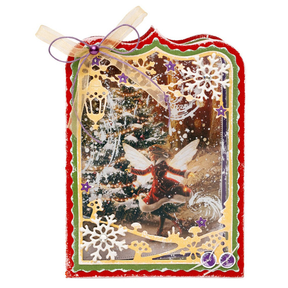 Set of scrapbooking papers with A5 elements - StudioLight - Fairy Christmas