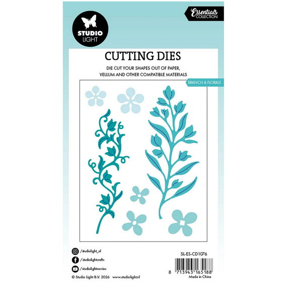 Cutting Die - StudioLight - Branch &amp; Florals twigs flowers