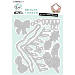 Cutting Die - StudioLight - Accessoiries birdhouse Christmas ornaments