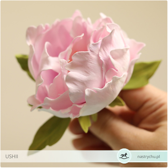 Foamiran foam - 60x70cm - 142 pastel pink