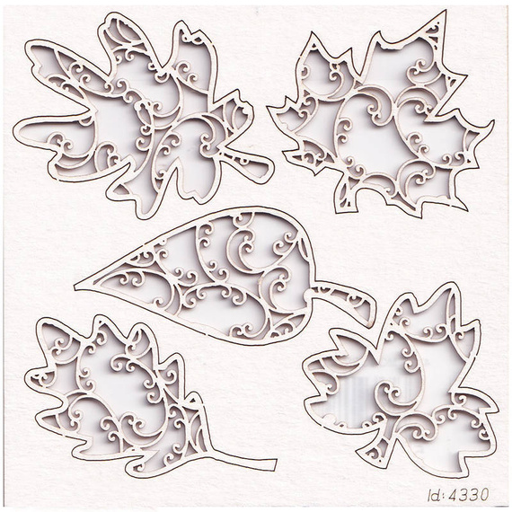 Chipboard - Monograce - leaves 