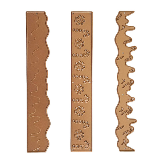 Cutting Die - Candy Christmas - Sweet Borders - Stamperia