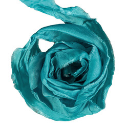 Vintage old fashion ribbon - sea turquoise