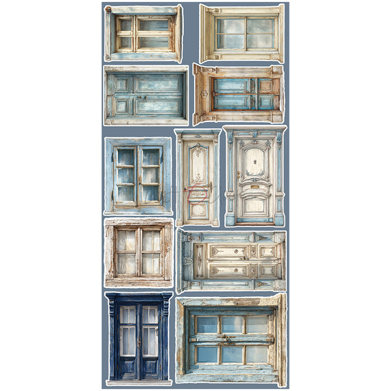 Time scrapbooking accessories set - Craft o'clock -Melody of My Soul - MIX