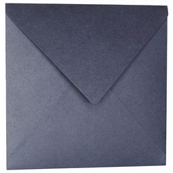 Envelope for a card - blue - 15x15 cm