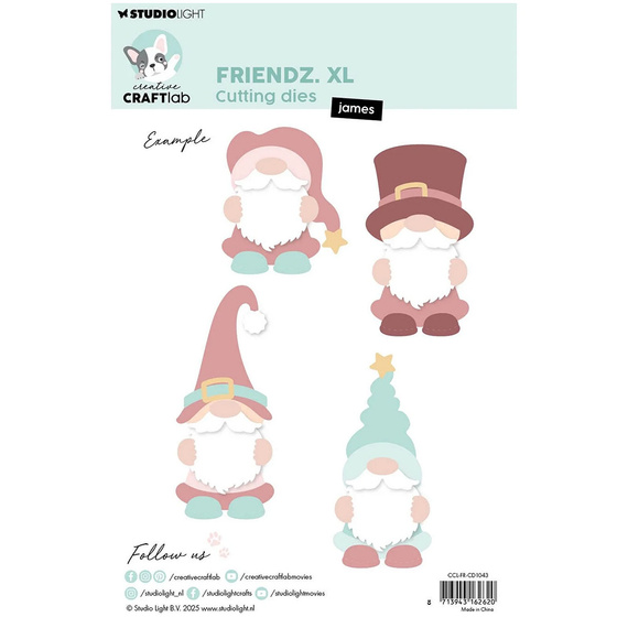 Cutting Die - StudioLight - James gnomes