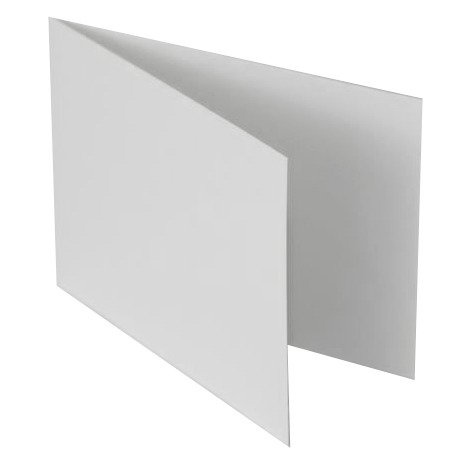 Card base - C6 - vertical - 11,4x16,2 - white