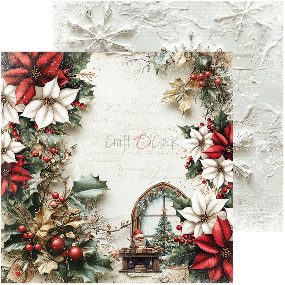 Set of scrapbooking papers 15x15 - Craft o'clock - Oh Christmas Night