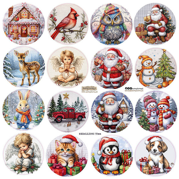 Stickers - ScrapLove - Medallions 