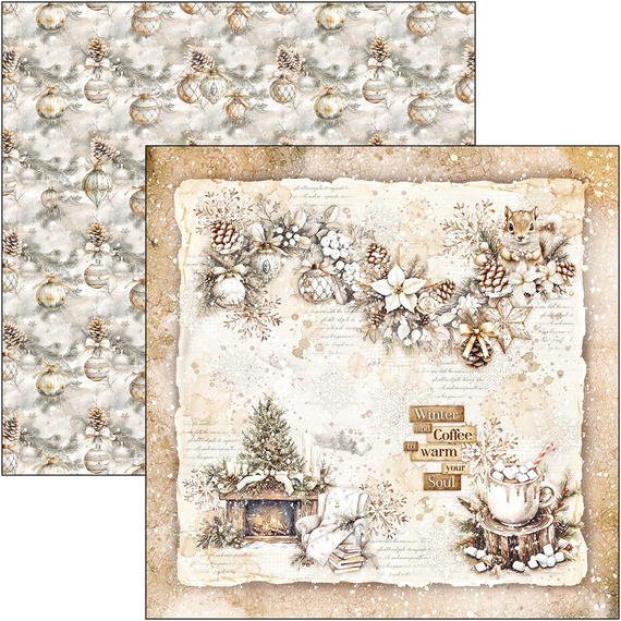 30x30cm paper set - Paterns Pad - Ciao Bella - Winter Season